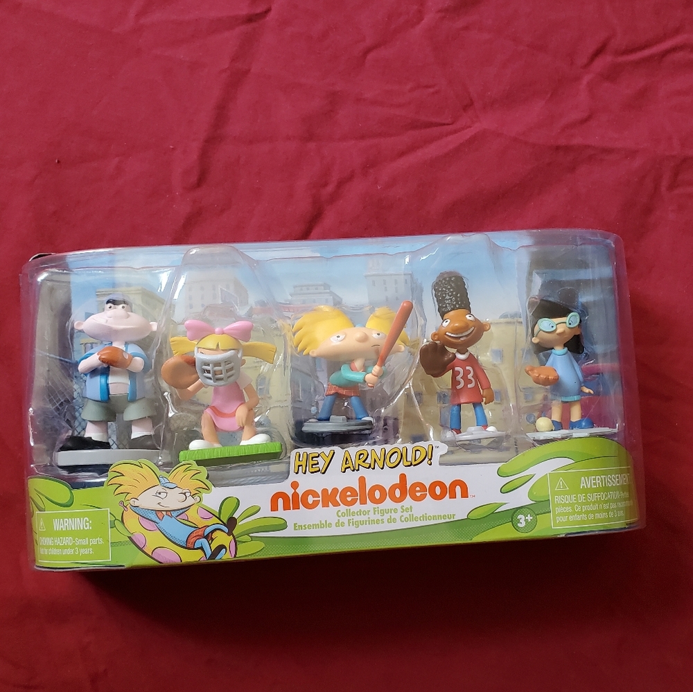 Hey arnold collector figure set